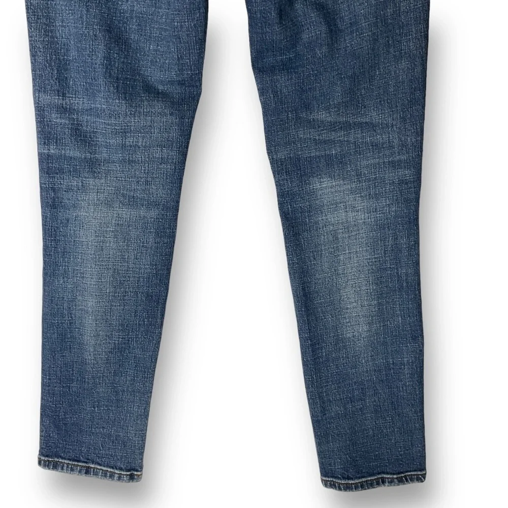 Kut From The Cloth Catherine Boyfriend Distressed Jeans Med Wash Stretch Sz 4 - Picture 8 of 11